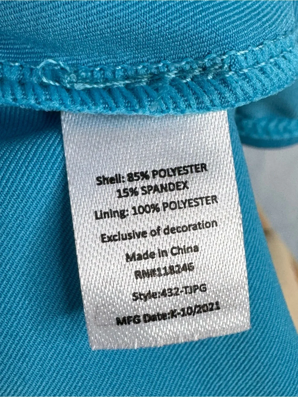 Cabana Life Preppy Geo One Piece Unisuit Long Sleeve Size M